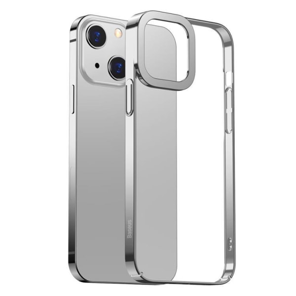Baseus Glitter Electroplating Skal iPhone 13 - Silver Silver