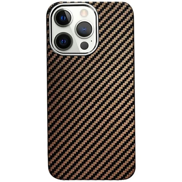 KZDOO Mobilskal till iPhone 16 Pro Max Aramid Fiber - Brun Brun