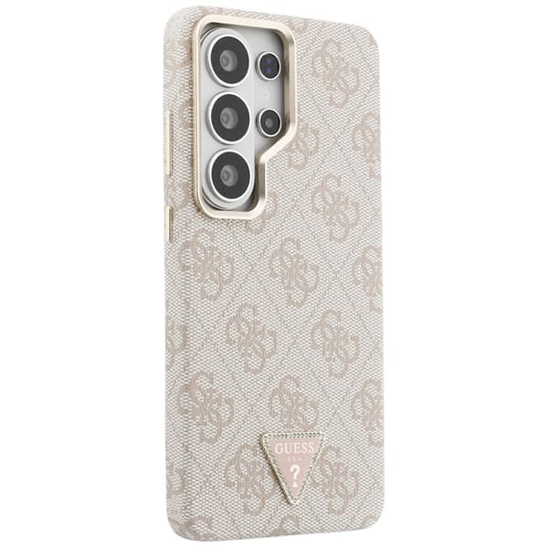 Guess Mobilskal För Galaxy S26 Ultra MagSafe 4G Triangle Logo - Rosa Rosa