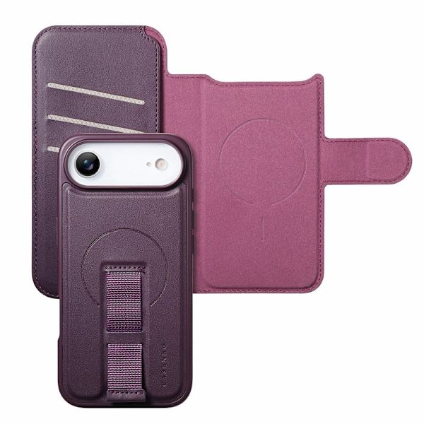 CASENEO iPhone Air Plånboksfodral RFID Blocking Konstläder - Lila