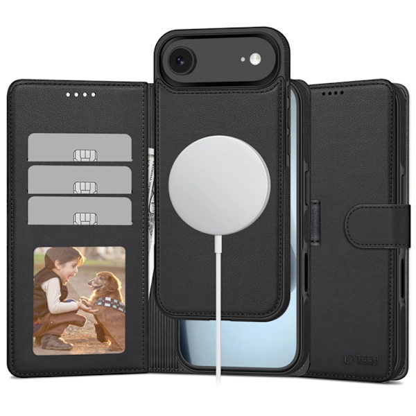 Tech-Protect iPhone Air Pung Taske Magsafe - Sort Svart