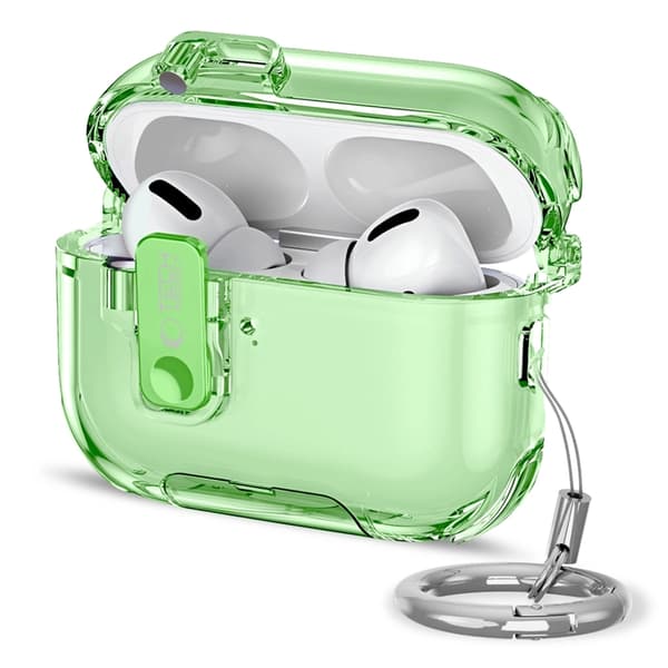 Tech-Protect Taske til Apple Airpods Pro 3 Bounce Pro - Grøn Grön