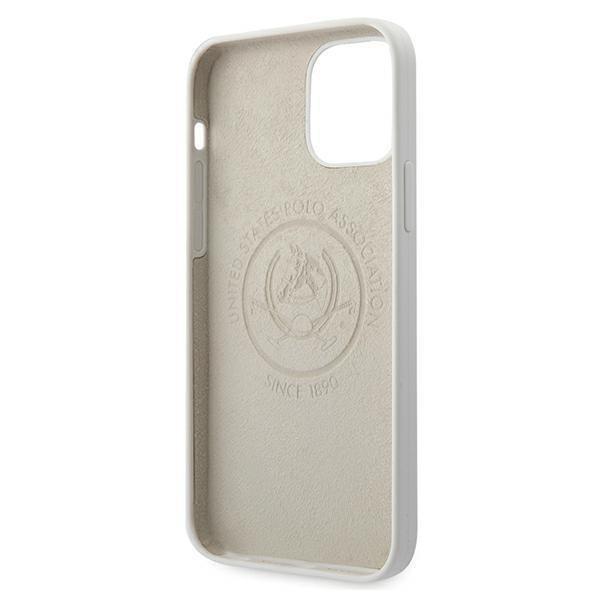 US Polo Silicone Collection Cover iPhone 12 Pro Max - Hvid White