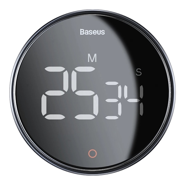 BASEUS Heyo Pro Roterande Elektronisk Timer - Grå