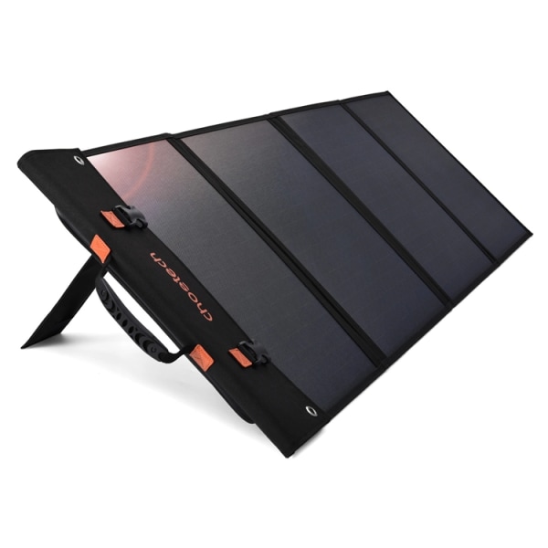 Choetech foldbar solcellelader 120W 1xUSB-C/1xUSB-A