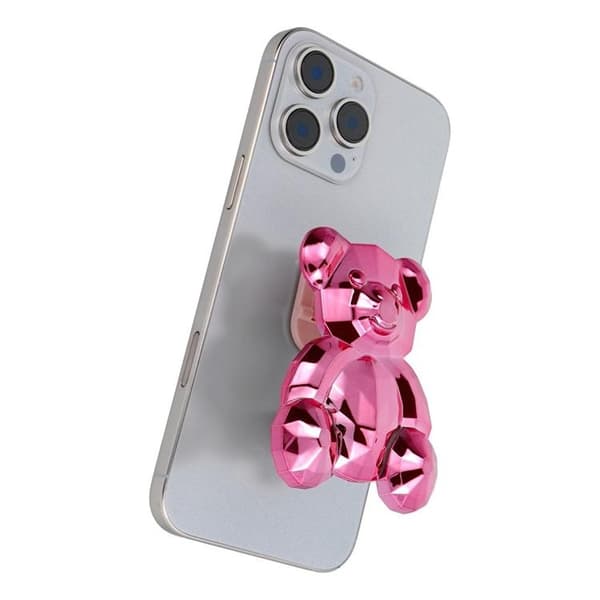 Mobilställ Stick-on BEAR - Rosa Rosa