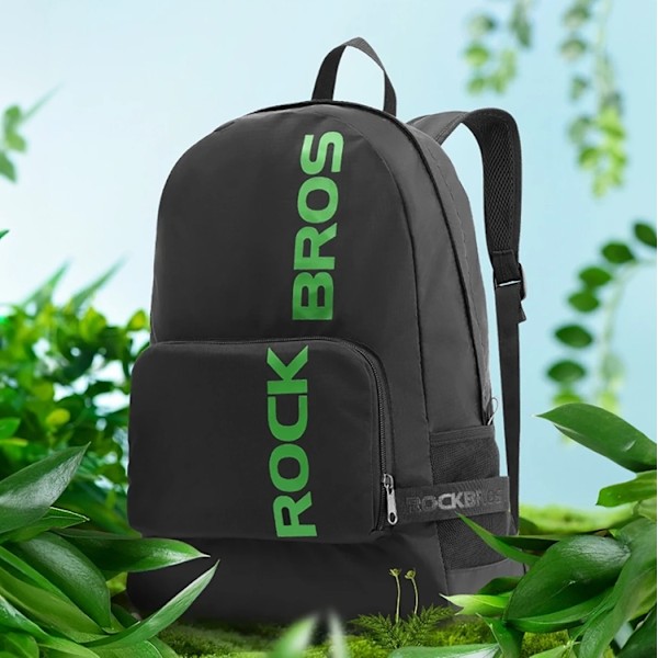 Rockbros H10-BK Sport Hopfällbar Ryggsäck 18 L - Svart