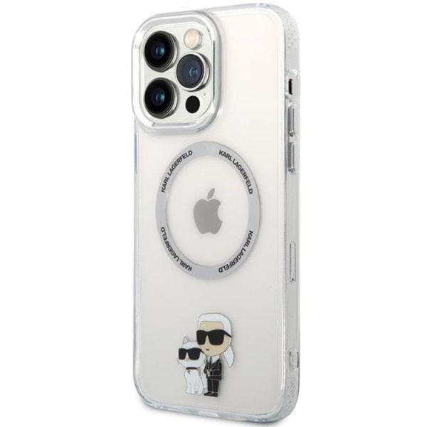 Karl Lagerfeld iPhone 13 Pro Max Mobilskal Iconic Karl&Choupette