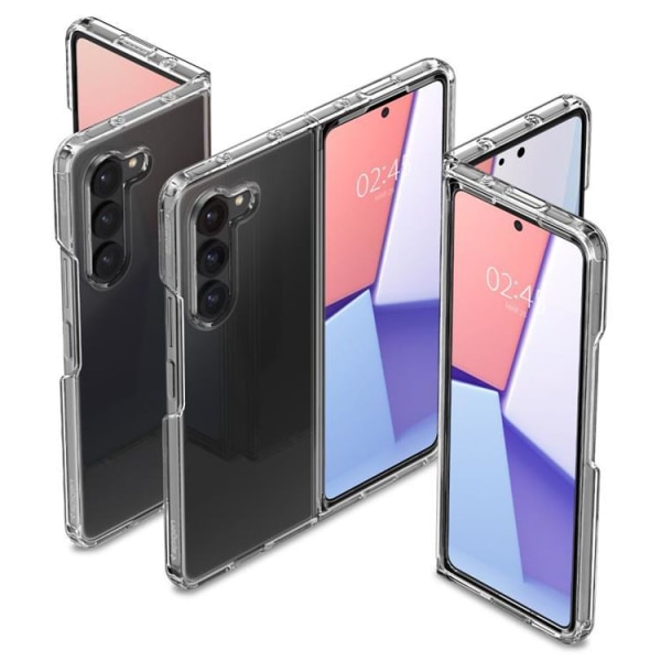 Spigen Galaxy Z Fold 5 Mobilskal Ultra Hybrid - Clear