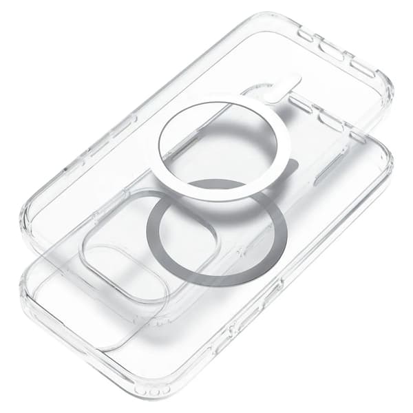 Telefontaske til iPhone 17 Magsafe Klar 2mm - Gennemsigtig Transparent