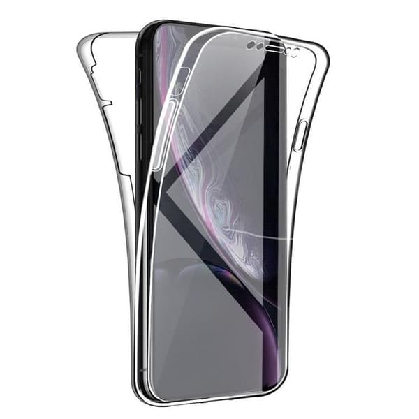 360 TPU-kuori iPhone 13 Pro Max - Läpinäkyvä Transparent