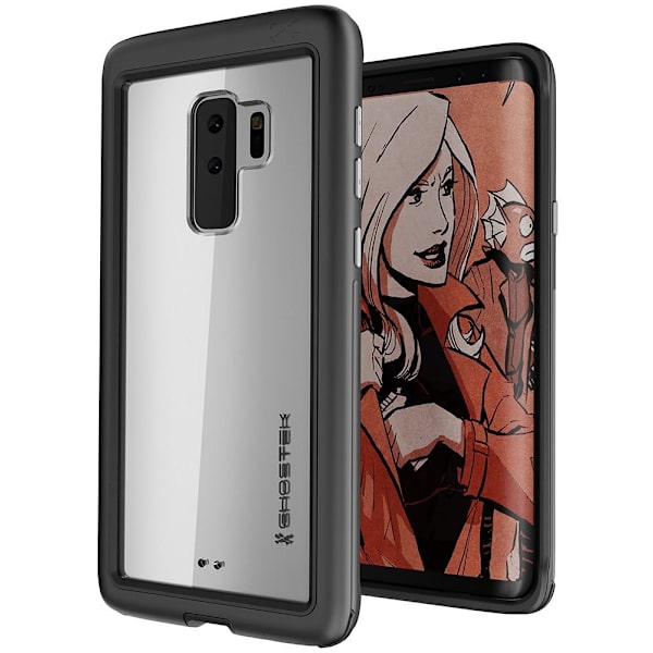 Ghostek Atomic Slim Skal till Samsung Galaxy S9 Plus - Svart Svart