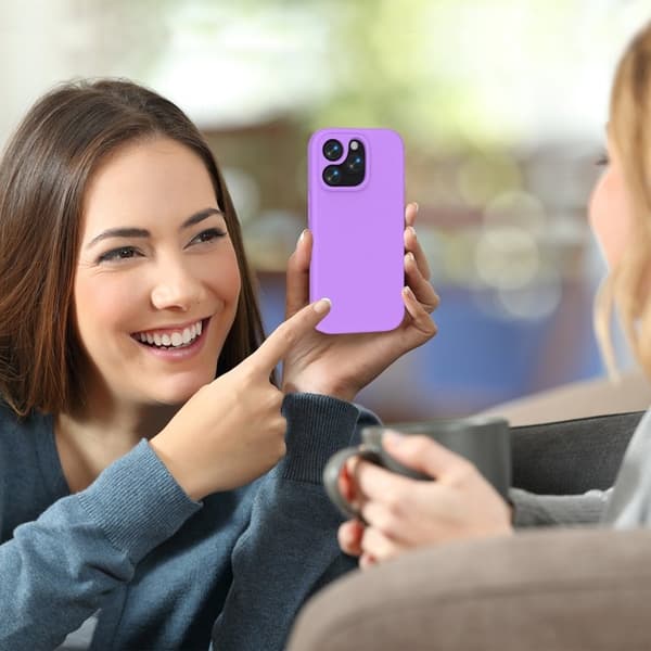 Mobilskal till iPhone 14 Pro Max Shockproof EVA - Lila Lila