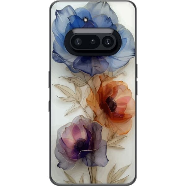 Mobilskal till Nothing Phone (3a) med Silkesblommor