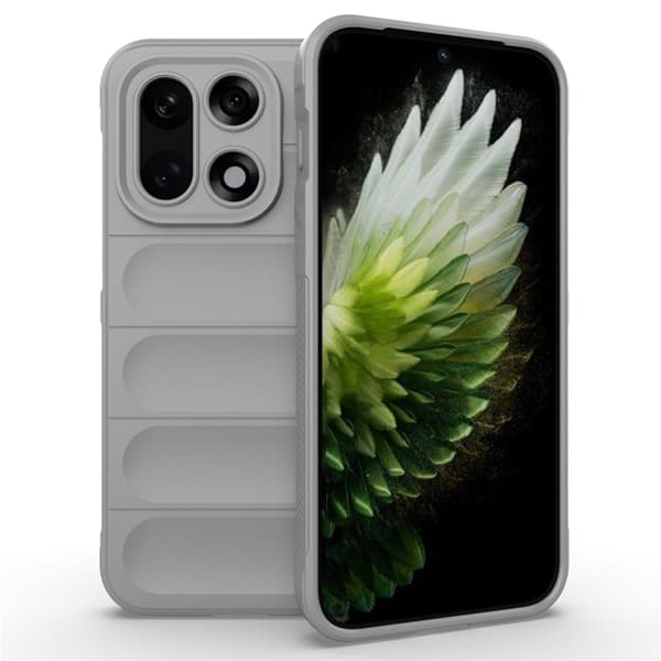 AMORUS Mobilskal till OnePlus 15 Rugged Soft TPU Shockproof - Grå Grå