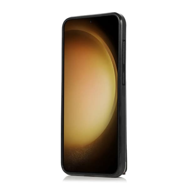 Plånboksfodral för Samsung Galaxy S26 Plus Tri-Fold Kickstand PU - Svart