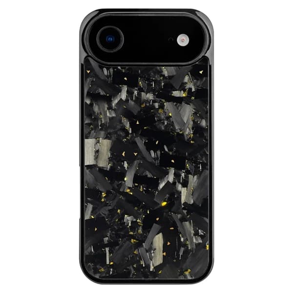 Mobilskal till iPhone Air MagSafe Aramid Fiber Large Texture - Guld Guld