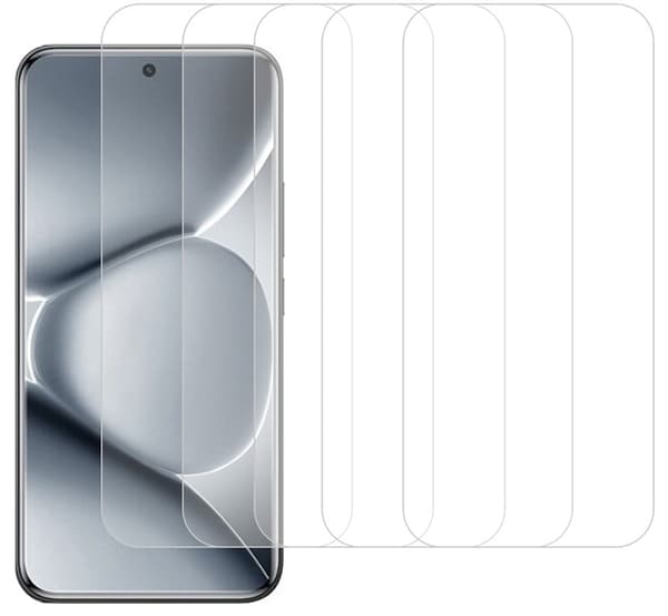 [5-Pack] Härdat Glas Skärmskydd till Xiaomi Redmi Note 15 Pro 2.5D - Clear Transparent