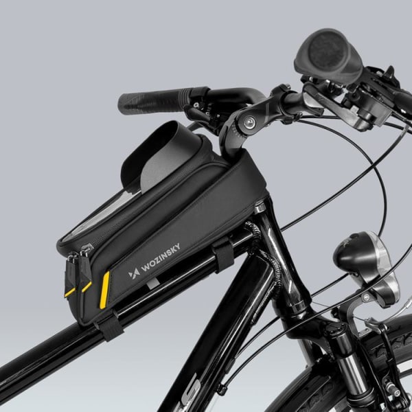 Wozinsky Frame Bike Bag -puhelinteline 1l - musta