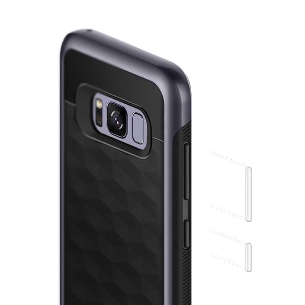 Caseology Parallax Skal till Samsung Galaxy S8 Plus - Orchid Grey Grå