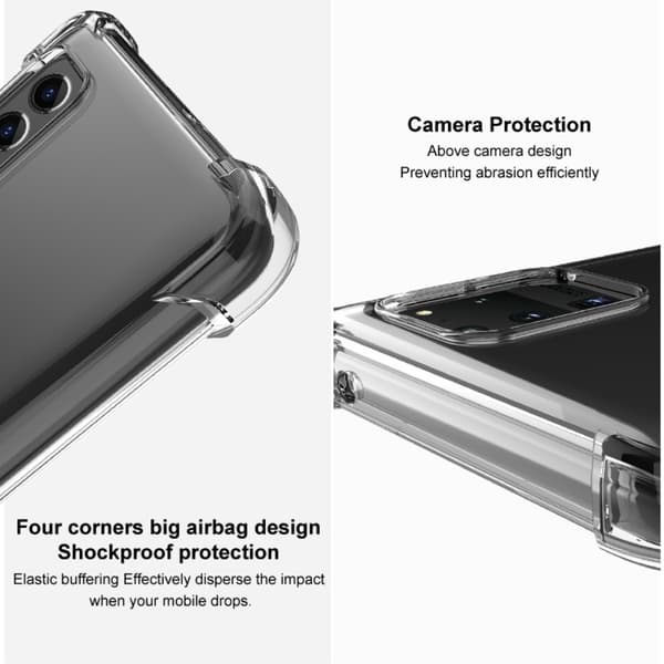 IMAK Flexible Skal + Skärmskydd Google Pixel 6 - Clear Transparent