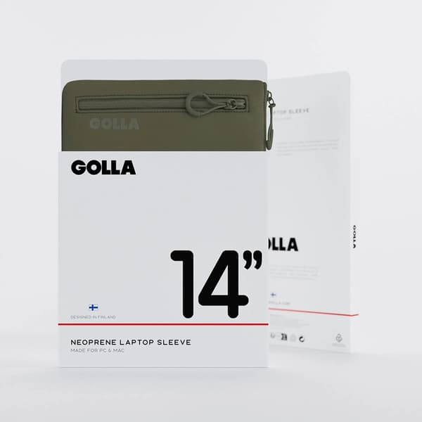 Golla Laptop Sleeve Metro Neoprene 14" - Grön Grön