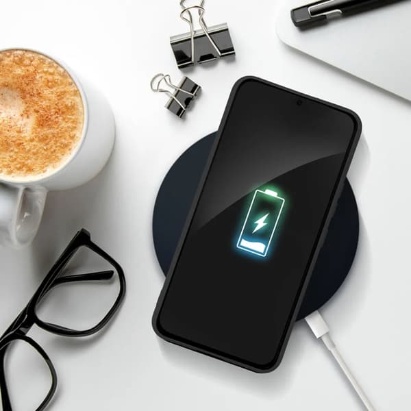 Telefontaske til Galaxy S25 Edge Soft - Sort