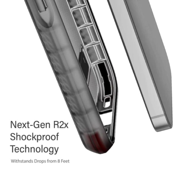 Ghostek Convert silikonikotelo iPhone 12 Pro - musta