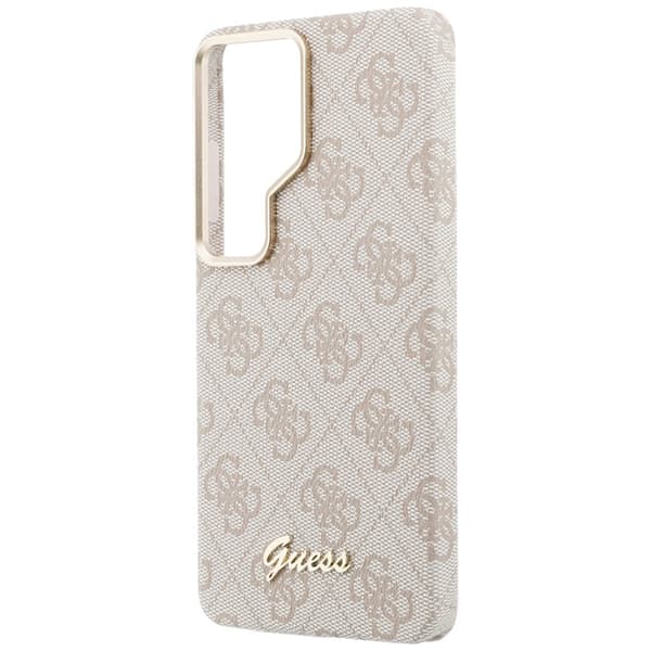 Guess Mobilskal För Galaxy S26 Ultra MagSafe 4G Script - Rosa Rosa