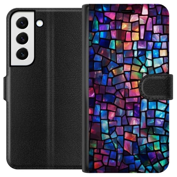 Plånboksfodral till Samsung Galaxy S22+ 5G med Disco