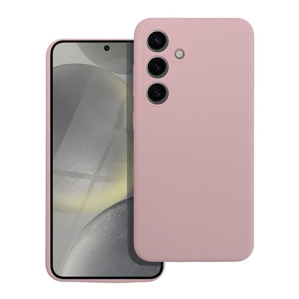 Telefontaske til Galaxy S24 Silikone 2mm - Sand Pink Rosa
