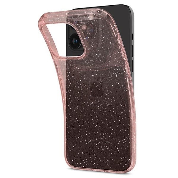 Spigen Mobilskal till iPhone 15 Pro Max Liquid Crystal - Rosa Rosa