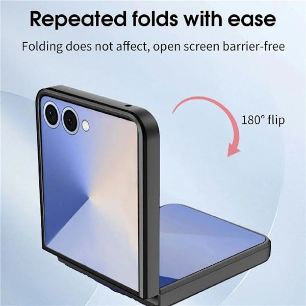 Mobilskal till Galaxy Z Flip7 Kickstand - Grå Grå