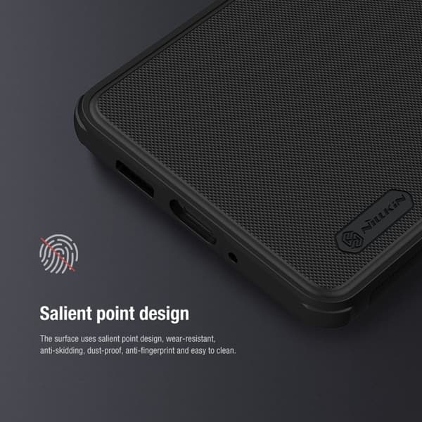 NILLKIN Super Frosted Shield Pro Mobilskal iPhone 14 Pro Max Svart