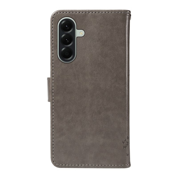 Samsung Galaxy A57 Plånboksfodral Konstläder - Grå