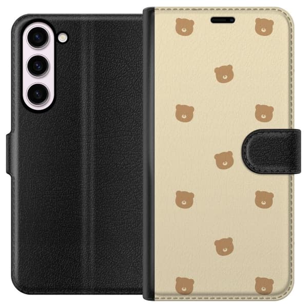 Pung Taske til Samsung Galaxy S23+ med bjørnemønster