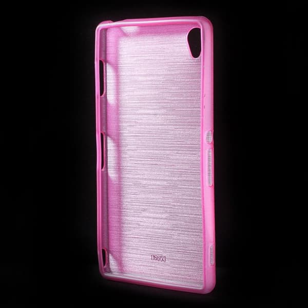 Harjattu Flexiskal Sony Xperia Z3 - Magenta Rosa