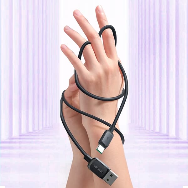 Joyroom USB-C till USB-A kabel 3A 1.2m - Svart Black