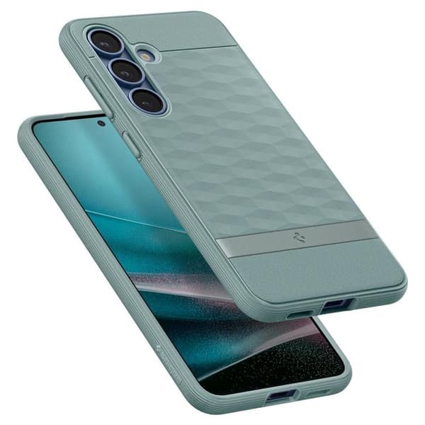 Spigen Mobilskal till Galaxy S25 Plus Magsafe Parallax - Sage Grön Grön