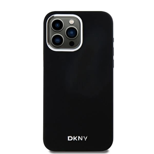 DKNY iPhone 15 Pro Mobilskal Magsafe Liquid Silikon Small Metal Logo