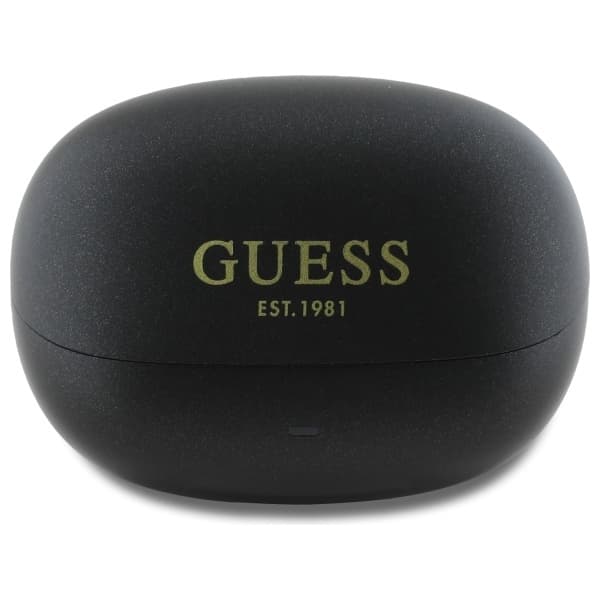 Guess TWS In-Ear Hovedtelefoner Bluetooth Kapsel Trykt Logo - Sort Black