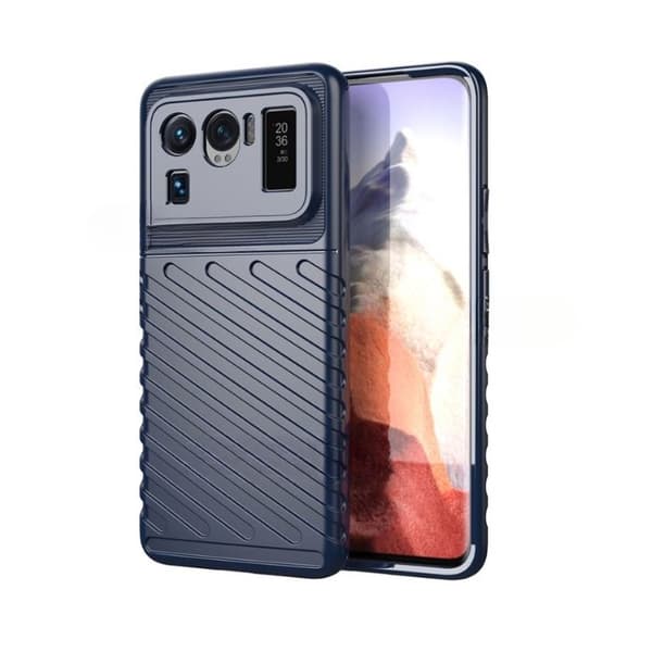 Xiaomi Mi 11 Ultra Skal Thunder Twill - Blå Bl