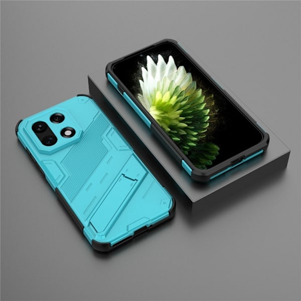 Mobilskal till OnePlus 15 PC + TPU Shockproof Kickstand - Blå Blå