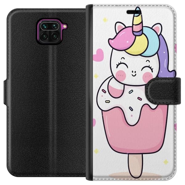 Pung Taske til Xiaomi Redmi Note 9 med Happy Unicorn
