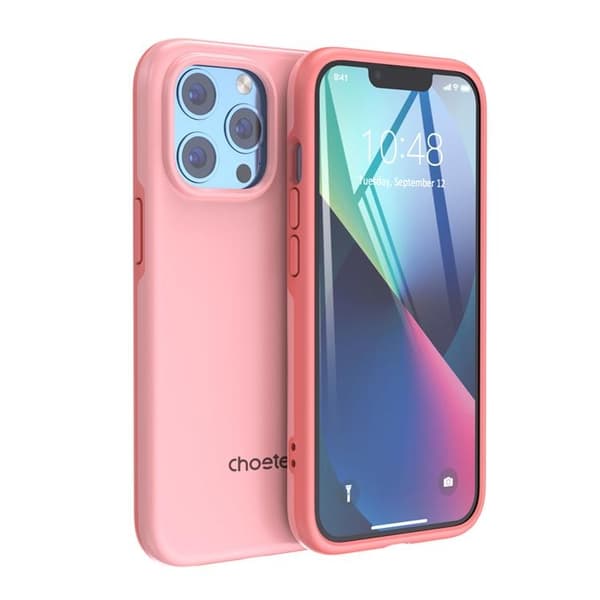 Choetech MFM Anti-drop Skal iPhone 13 Pro Max - Pinkki Rosa