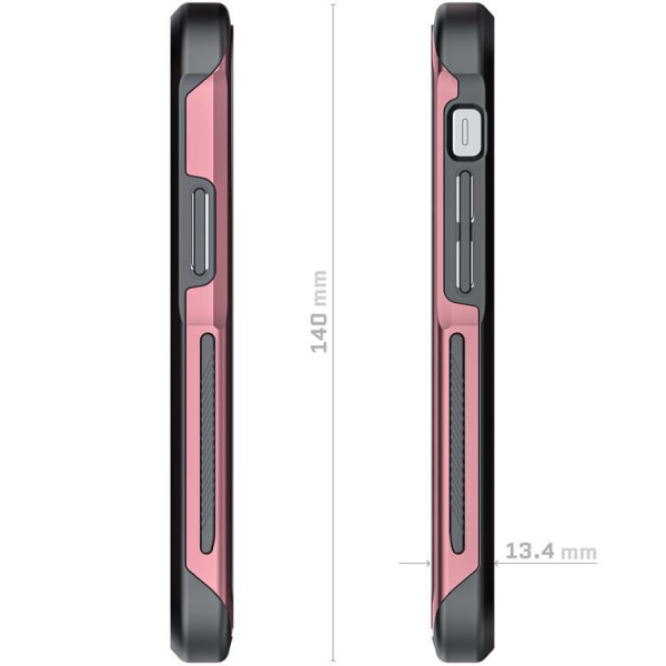 Ghostek Atomic Slim Metal MagSafe Cover iPhone 13 Mini - Pink Pink