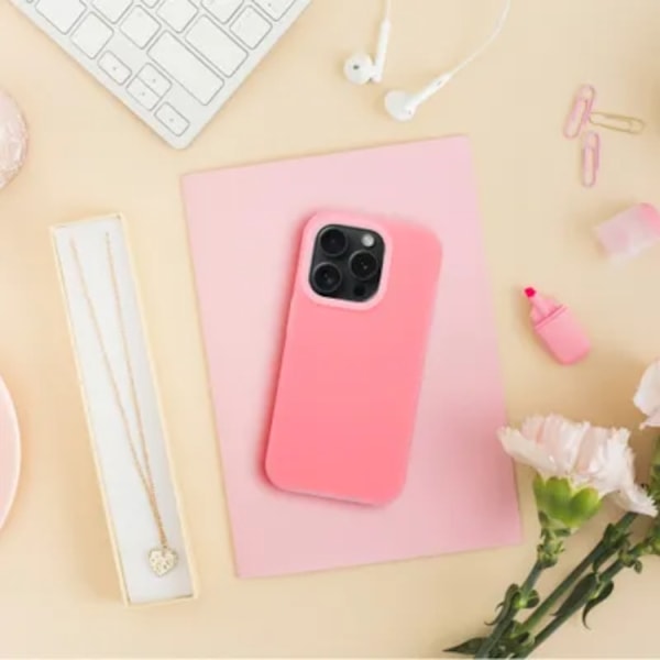 iPhone 15 Pro Max Mobilskal Candy - Rosa