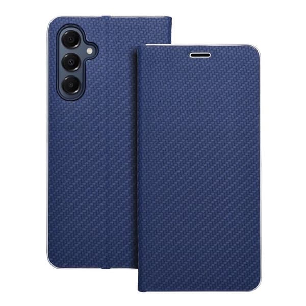 Galaxy A16 5G Plånboksfodal Luna Carbon - Blå Blå