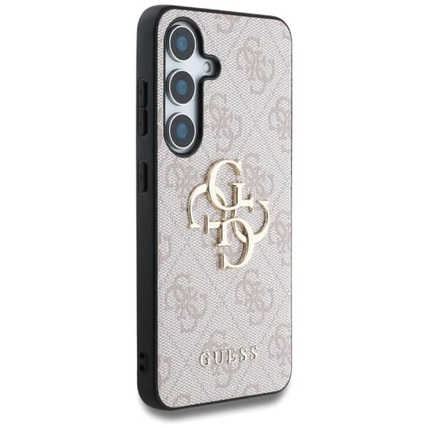 Guess Telefontaske til Galaxy S25 Plus Big 4G Logo Classic - Lyserød Rosa