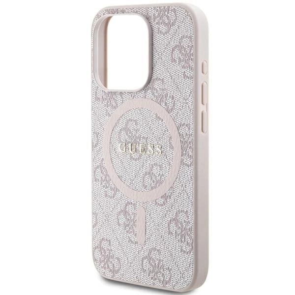 Guess iPhone 13/13 Pro Mobilskal Magsafe Collection - Rosa